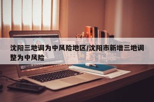 沈阳三地调为中风险地区/沈阳市新增三地调整为中风险